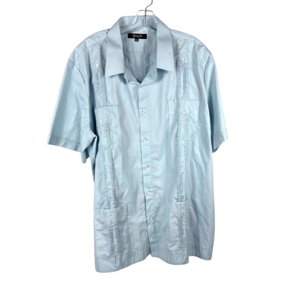 Fernando Pena Black XXL 2XL Guayabera